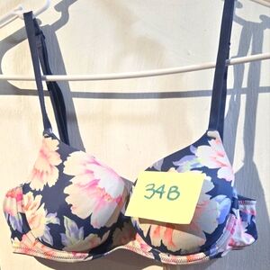 Pink victorias secret lightly lined bra